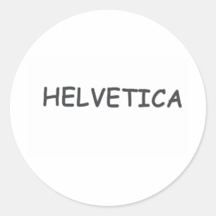 FonTastic Troll Classic Round Sticker