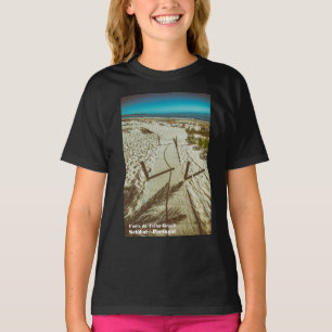 Fonte da Telha Beach in Costa da Caparica coast. T-Shirt