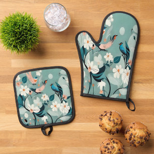 Fontus Oven Mitt & Pot Holder Set
