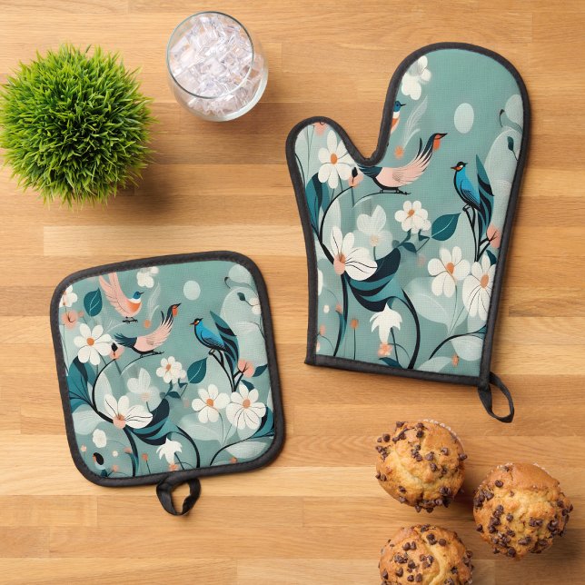 Fontus Oven Mitt & Pot Holder Set (Fontus Oven Mitt & Pot Holder Set
)