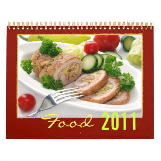 Food 2011 Calendar
