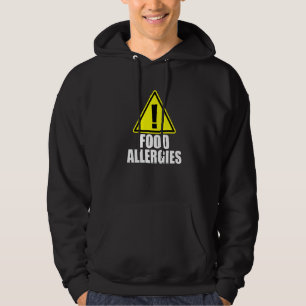 Food Allergies Allergy Awareness Month Teal Ribbon Hoodie