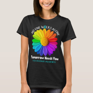 Food Allergies Awareness Ribbon Support Gifts T-Shirt