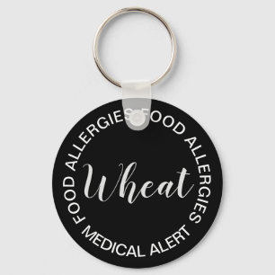 Food Allergies Medical Alert Key Chain
