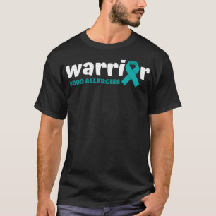 Food Allergies warrior  Food Allergies awareness E T-Shirt