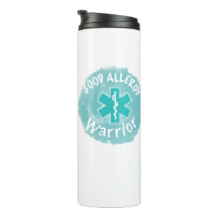 Food allergy warrior thermal tumbler