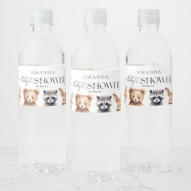 Food and Beverage Label Set (Bottles)
