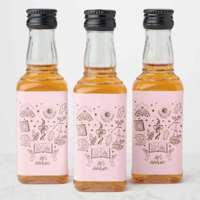 Food and Beverage Label Set (Bottles)