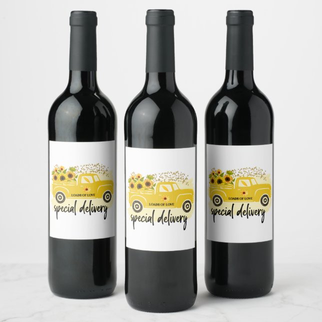 Food and Beverage Label Set (Bottles)