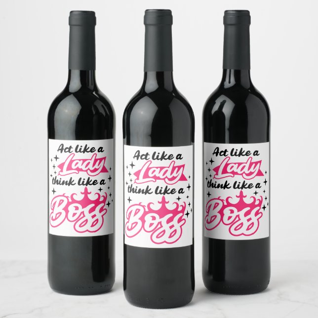 Food and Beverage Label Set (Bottles)