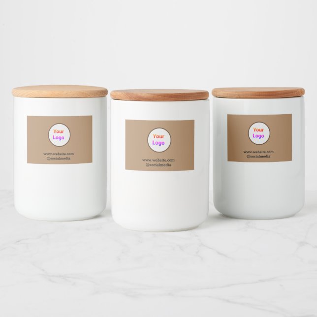 Food and Beverage Label Set (Bottles)