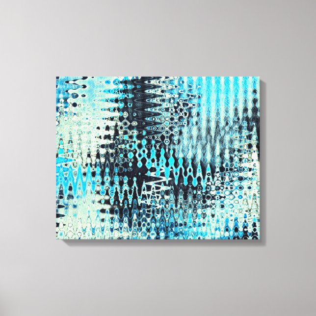 Food Art Liquid Paint Abstract 2021  Canvas Print (Front)