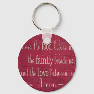 Food Blessing Keychain