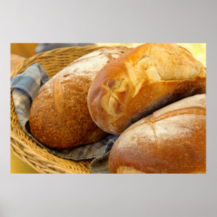 Food - Bread - Just loafing around Poster