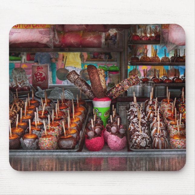 Food - Candy - Chocolate covered everything Mouse Pad (Front)