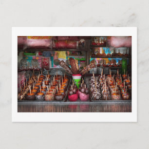 Food - Candy - Chocolate covered everything Postcard