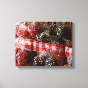 Food - Candy - Licorice Bites Canvas Print