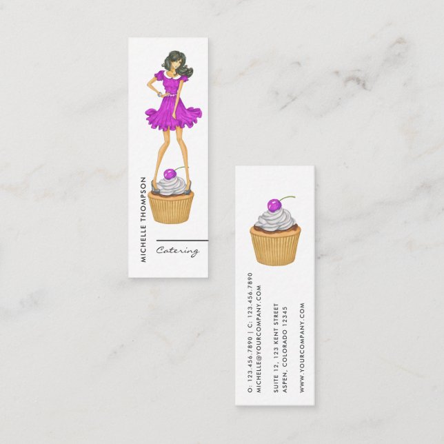 Food Catering Business Card (Front/Back)