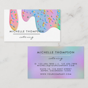 Food Catering Business Card