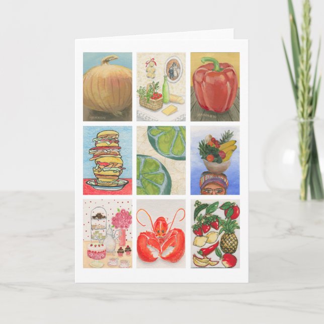 Food Challenge Montage Card (Front)