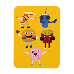 Food Characters Magnet