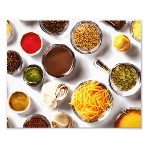 Food Condiments Illustration Photo enlargement