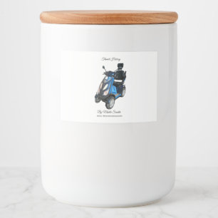 Food Container Label (7.6 cm x 5.1 cm)