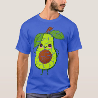 food cooking foodie avocado distressed  297  T-Shirt