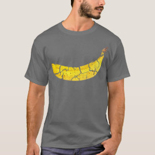 Food Cooking Foodie Banana Distressed T-Shirt