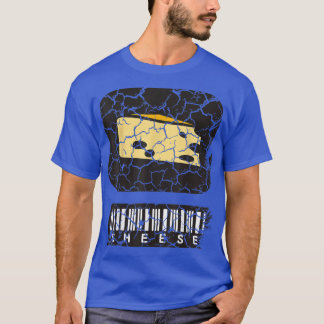 Food Cooking Foodie Cheese Distressed  T-Shirt