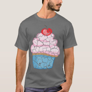 food cooking foodie cupcake distressed 300  T-Shirt