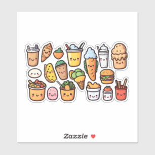 food doodle Sticker