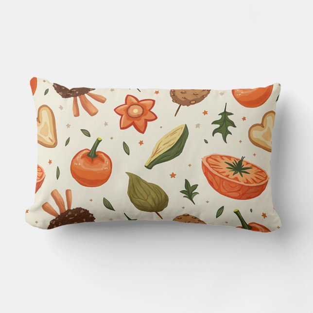 food festival pillow cushion (Front)