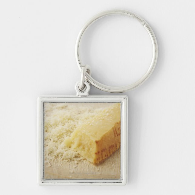 Food, Food And Drink, Cheese, Parmesan, Grated, Keychain (Front)