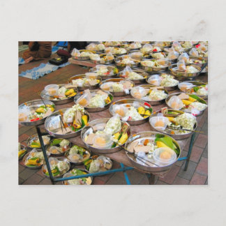 Food for a Hindu Festival Postcard