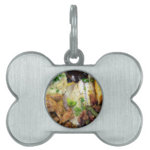 Food for Thought Pet ID Tag
