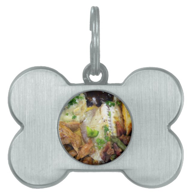 Food for Thought Pet ID Tag (Front)