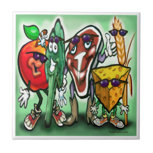 Food Groups Tile