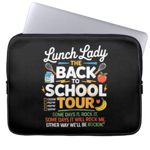 Food Humour Back to School Laptop Sleeve