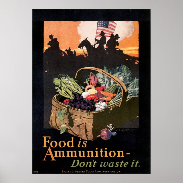 Food is Ammunition! Poster (Front)