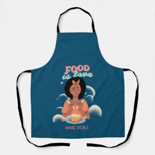 Food is Love Made Visible Apron
