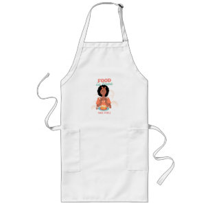 Food is Love Made Visible Long Apron