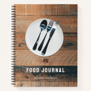 Food Journal Men Women Meal Diary