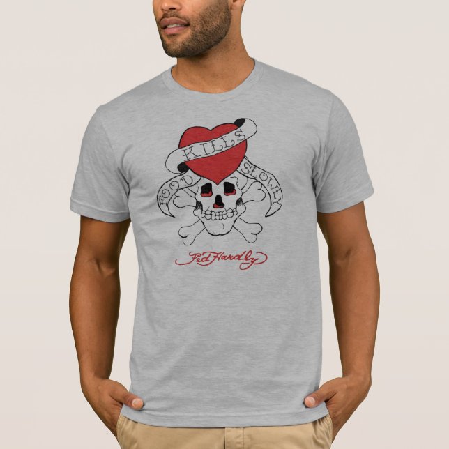 Food Kills Slowly - Customized T-Shirt (Front)