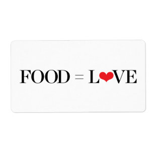 Food = Love