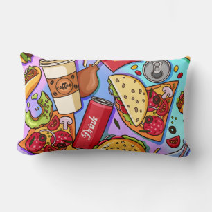 food love lumbar pillow