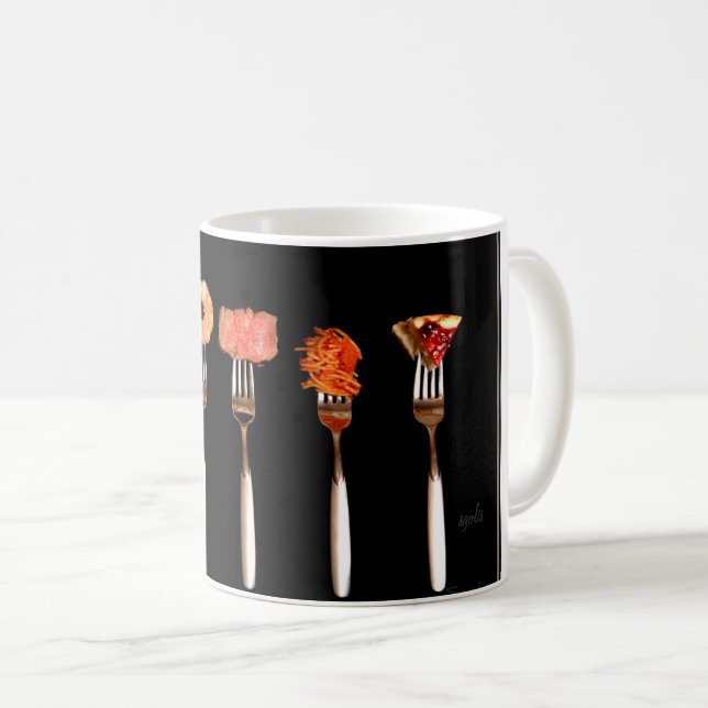 Food Lover Beverage Mug (Front Right)