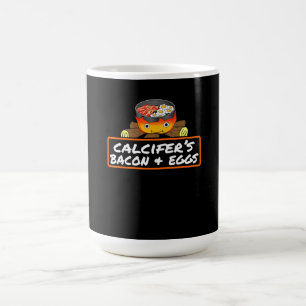 Food Lover Pun Bacon Egg Cook Dish Calcifers Gift Magic Mug