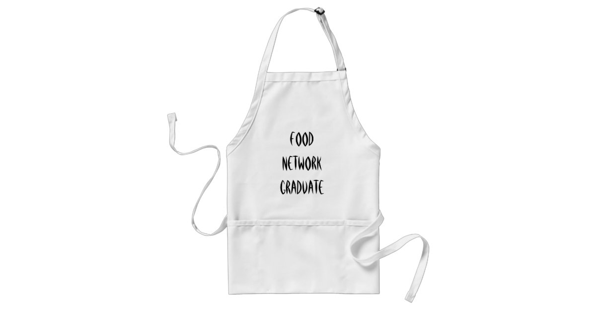 FOOD NETWORK GRADUATE STANDARD APRON Zazzle