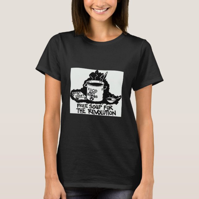 food not bombs tee (Front)
